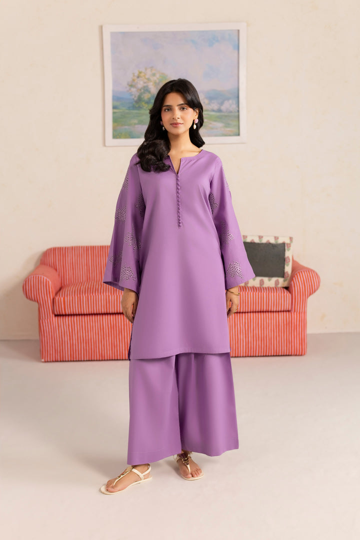 LILAC L006 - 2PC EMBROIDERED