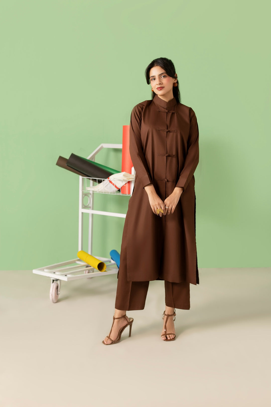 DARK BROWN SET
