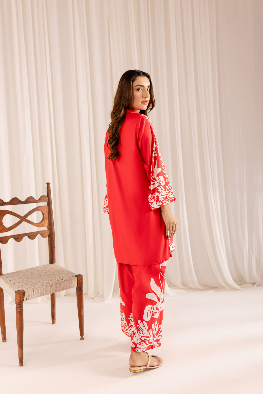 MVS-FLORA-009 / 2PC STITCHED