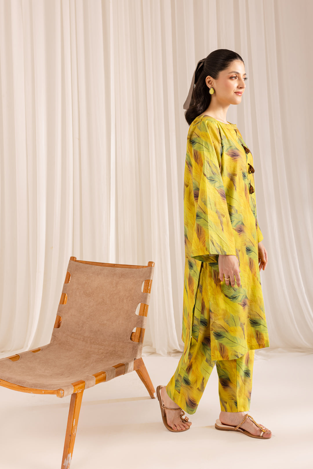 2PC WINTER STITCHED / MPR-YLW-1013