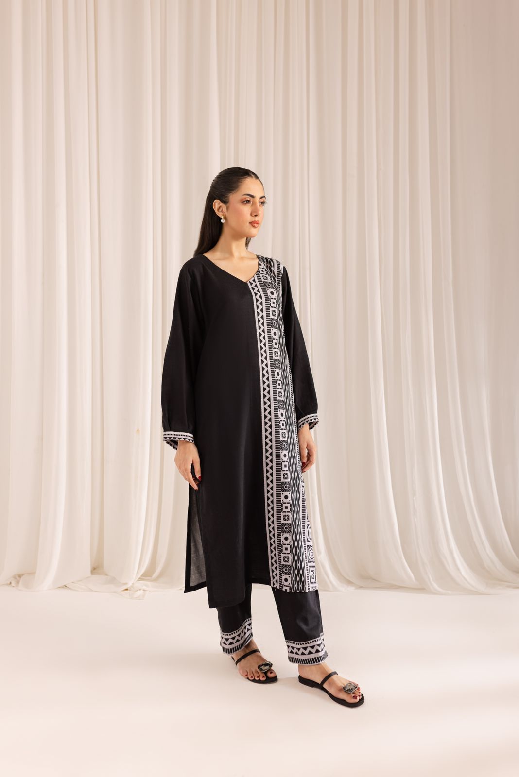 2PC WINTER STITCHED / MPR-BLK-1011