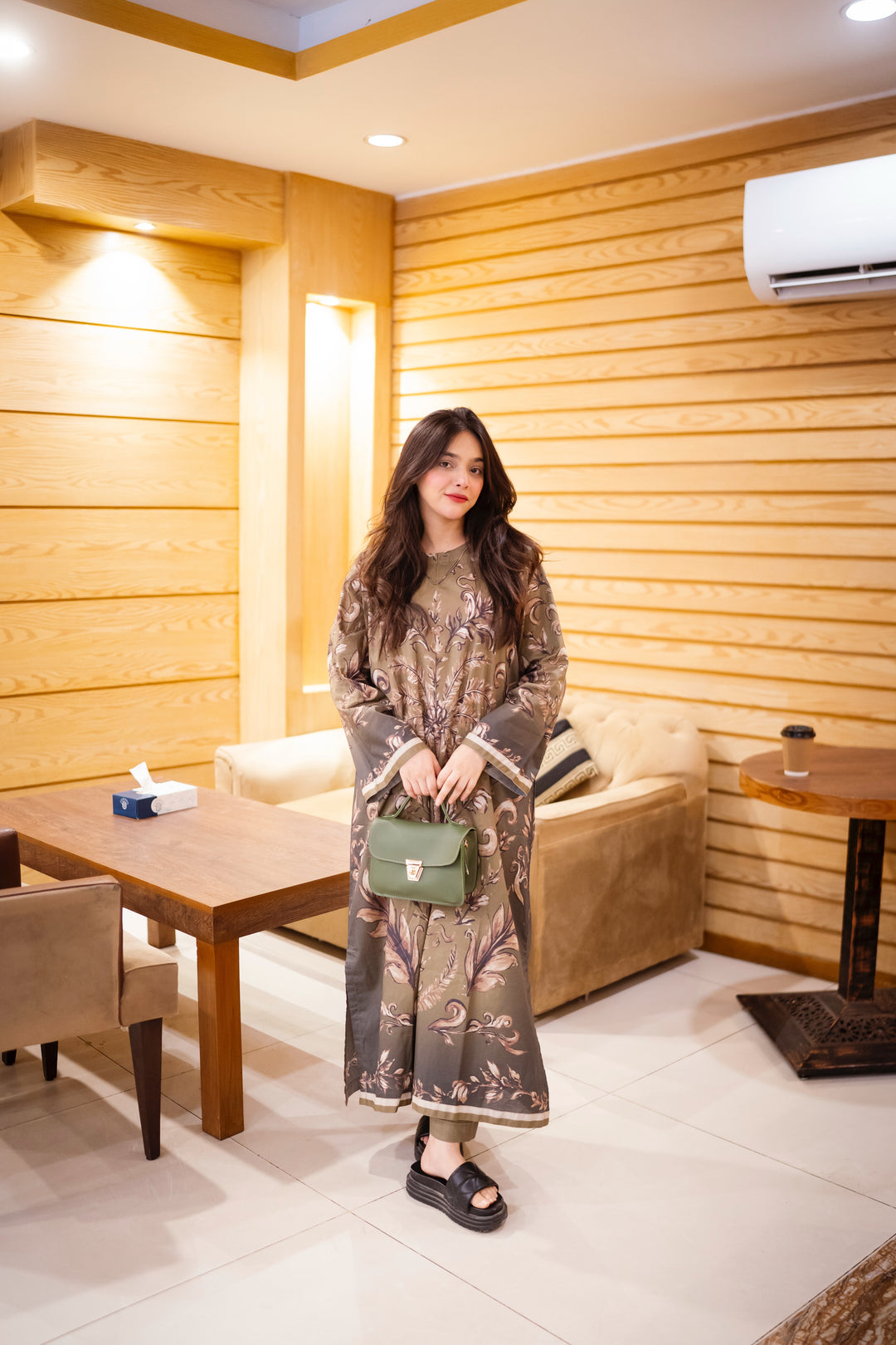 1PC KAFTAAN / KF-OLI-07