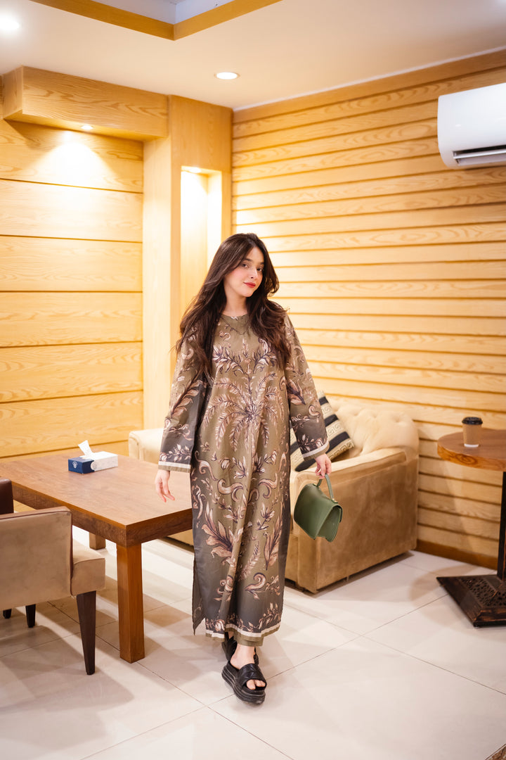 1PC KAFTAAN / KF-OLI-07