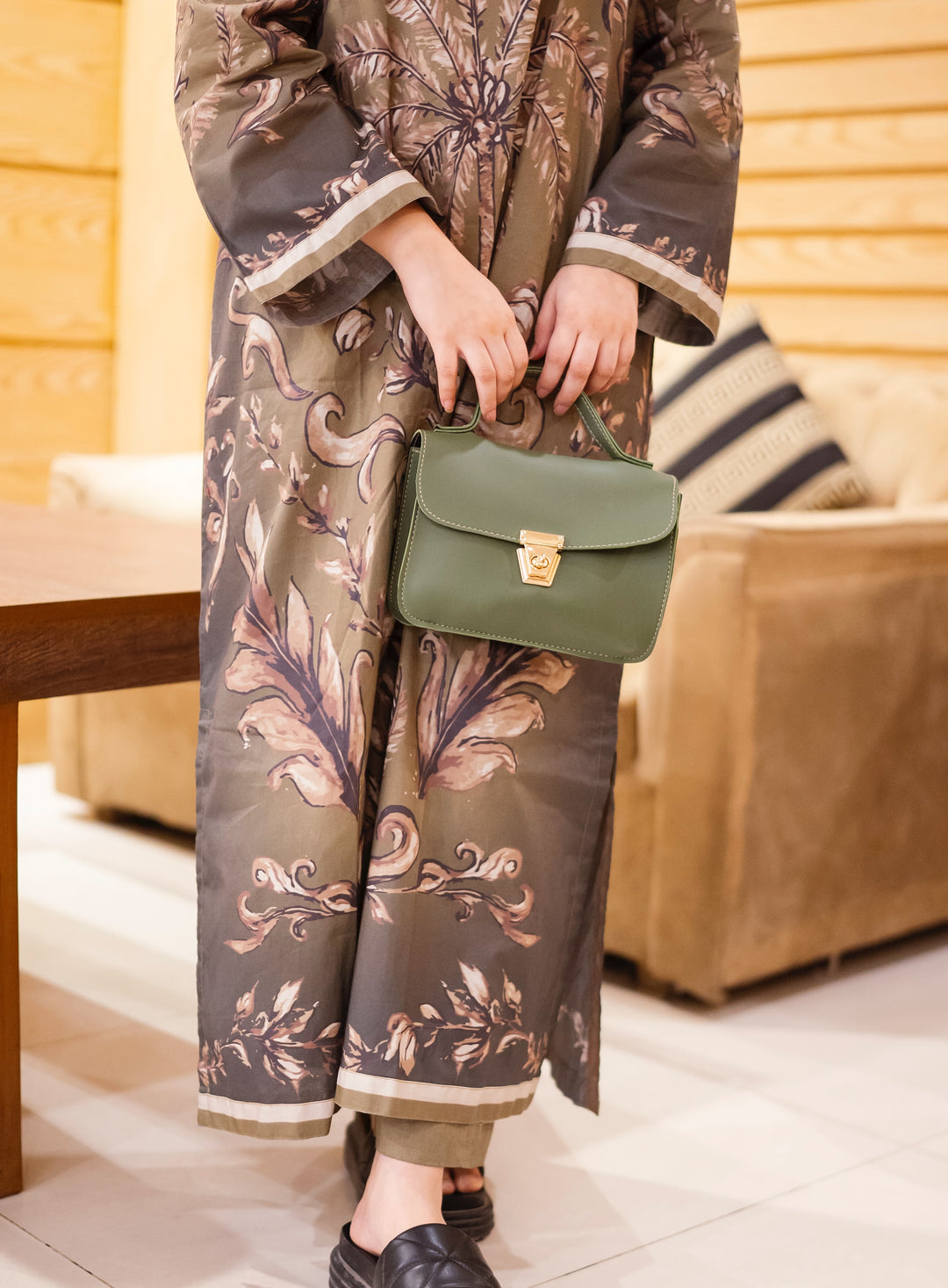 1PC KAFTAAN / KF-OLI-07