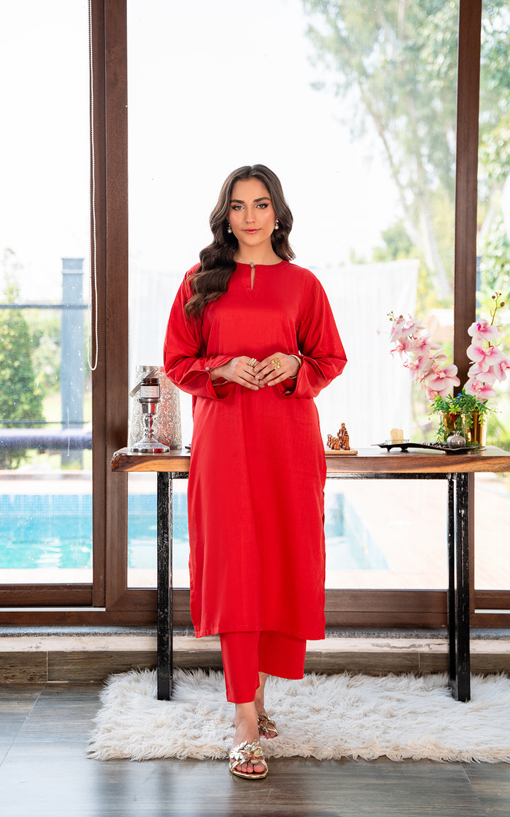 2PC STITCHED - RUST SOLID SR7