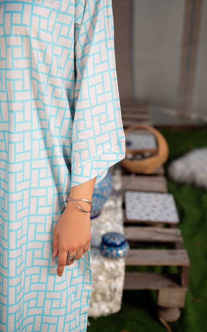 2PC Unstitched -Lawn PR19-MNZ