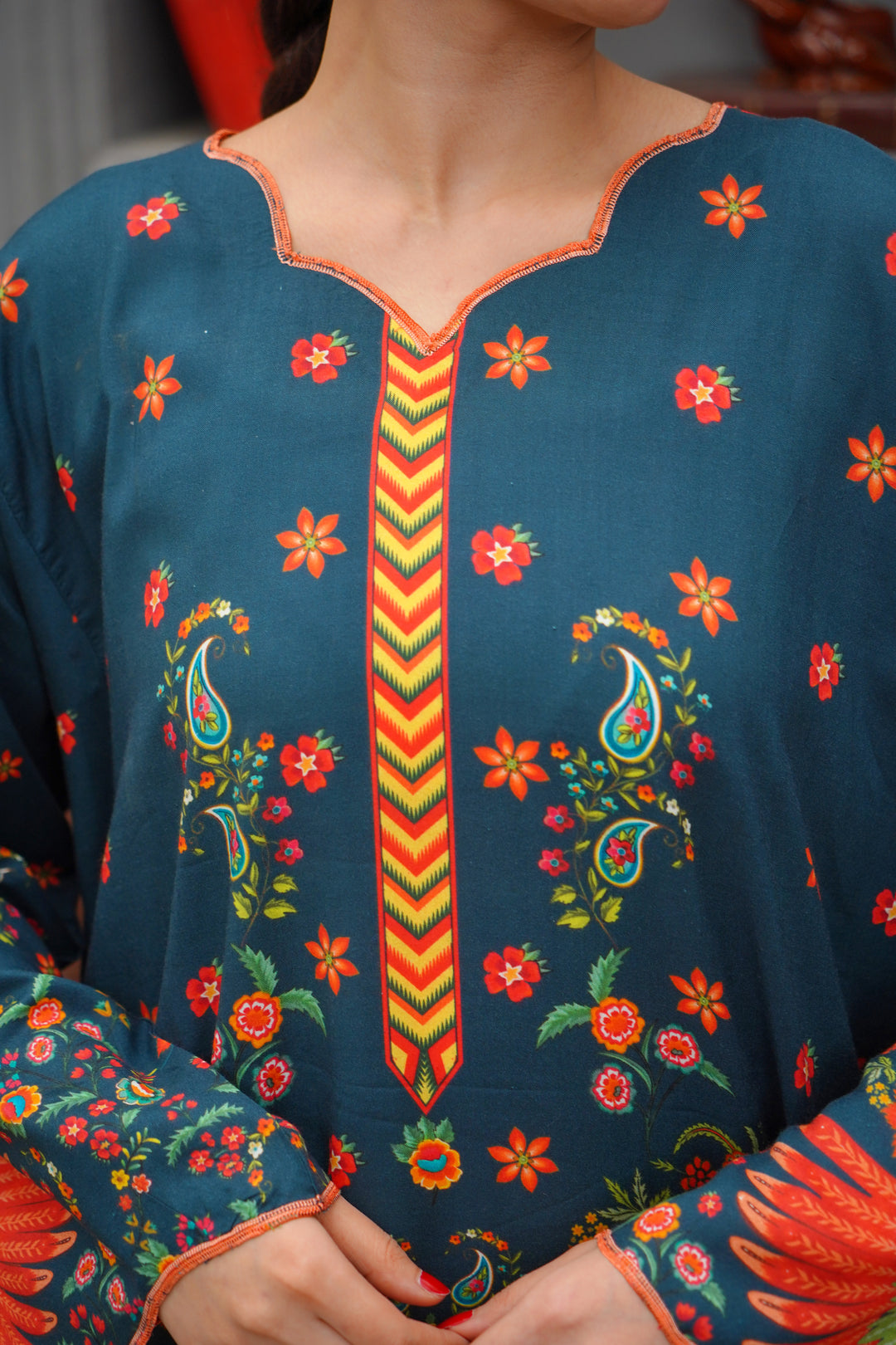 1PC KAFTAAN / KF-ZNC-10