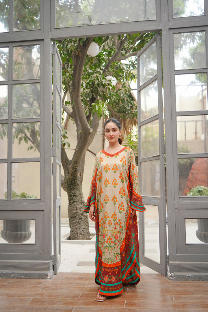 1PC KAFTAAN / KF-BGE-18