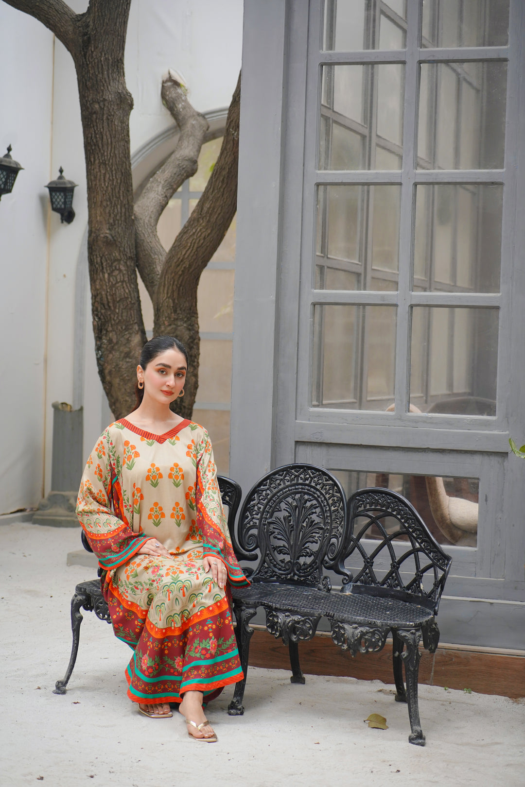 1PC KAFTAAN / KF-BGE-18