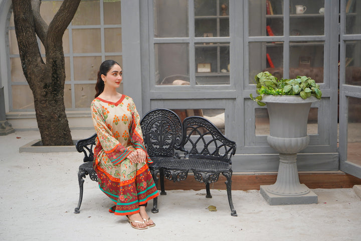 1PC KAFTAAN / KF-BGE-18